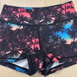 Tropical Print Women's Shorts